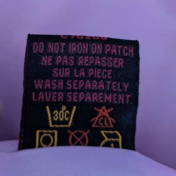 ]Alpine Tek Full Zip Retro Pastel Pink Windbreaker Jacket Women's Size S - Picture 7 of 16